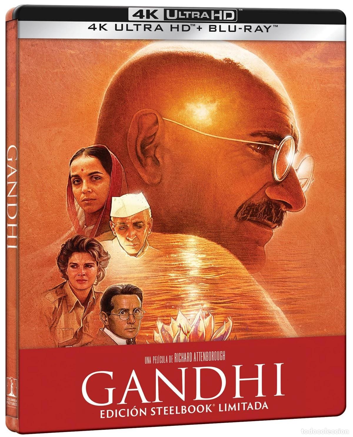 Comics : Gandhi (Edici&oacute;n especial Met&aacute;lica, Limitada hasta fin de existencias) [4K UHD,Blu-ray] (1982)