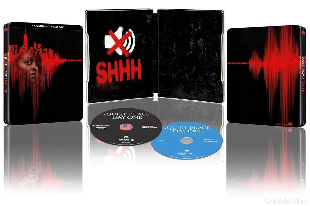 Comics : Un Lugar Tranquilo: D&iacute;a 1 [4K UHD,Blu-ray] (2024) A Quiet Place: Day One