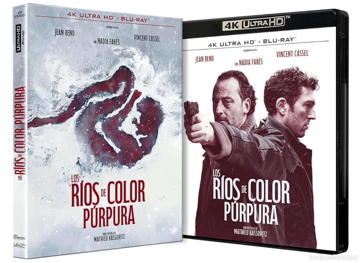 Comics : Los R&iacute;os de Color P&uacute;rpura Edic. Especial Funda [4K UHD,Blu-ray] (2000) Les rivi&egrave;res pourpres