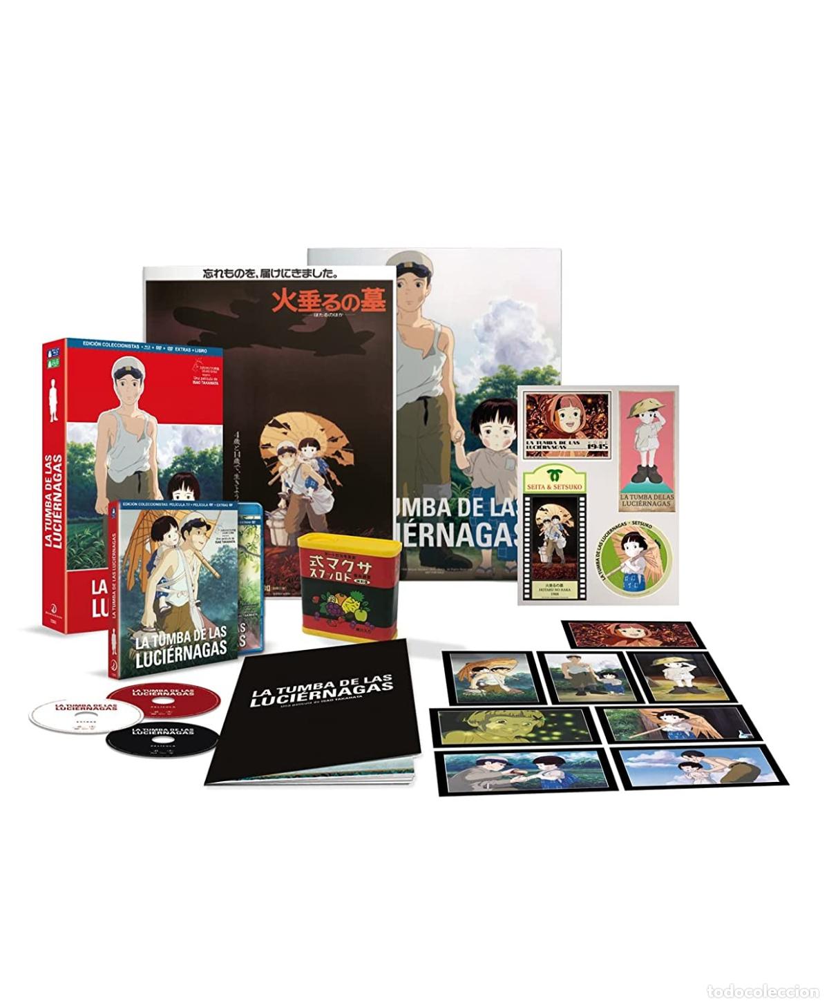 Comics: La Tumba de las Luci&eacute;rnagas. Edici&oacute;n Coleccionistas A4. Blu-ray. [Blu-ray]