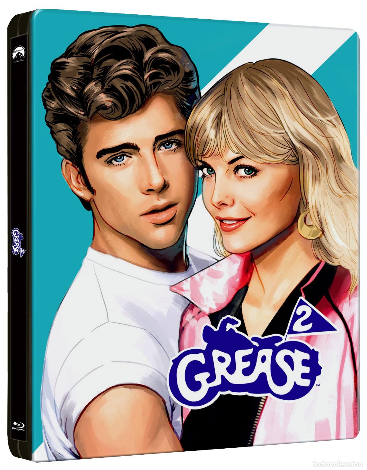 C&oacute;mics: Grease II (Steelbook) - BD [Blu-ray]