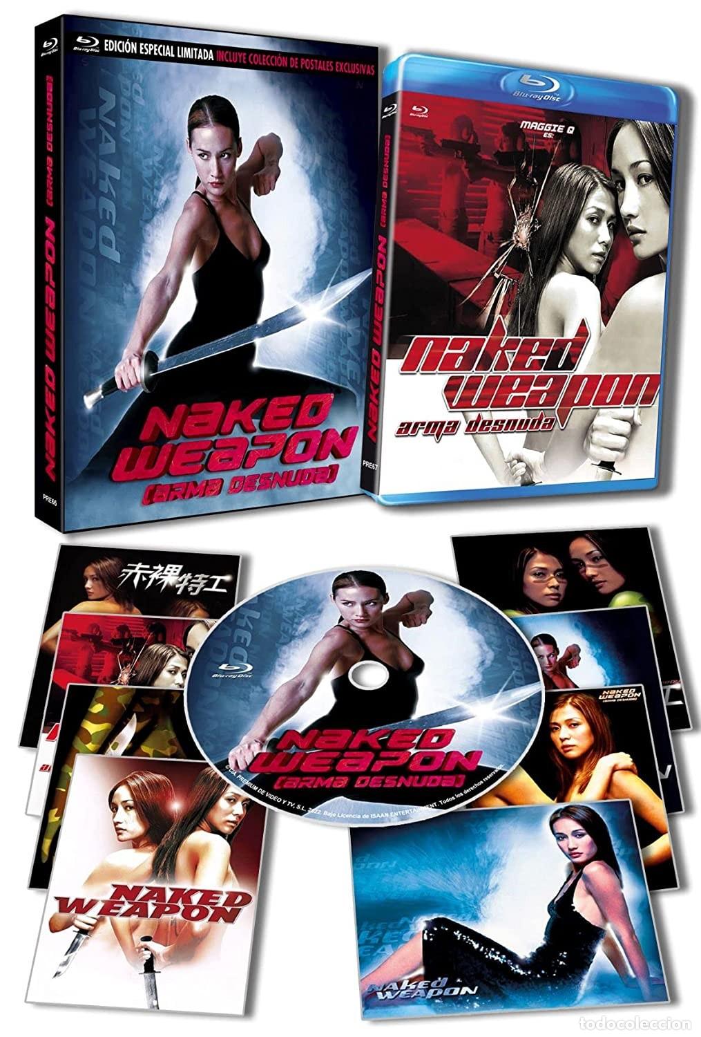 Comics: Naked Weapon (Ed Especial con Funda Numerada y Limitada + 8 Postales) [Blu-ray] (2002) Chek law dak