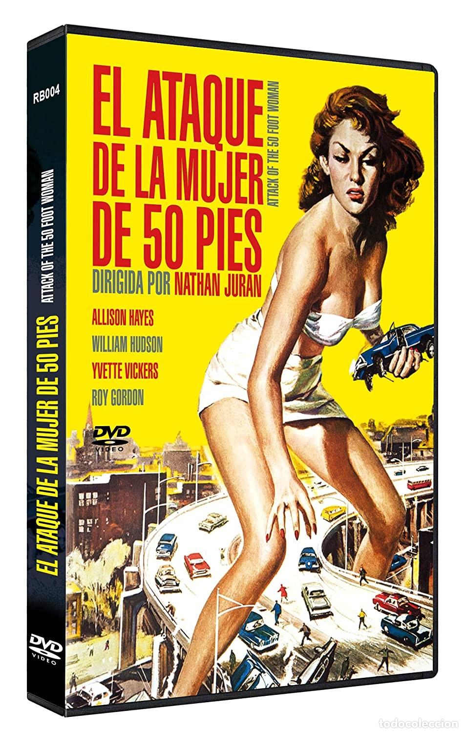 Fumetti: El Ataque de la Mujer de 50 Pies DVD 1958 Attack of the 50 Foot Woman [DVD]