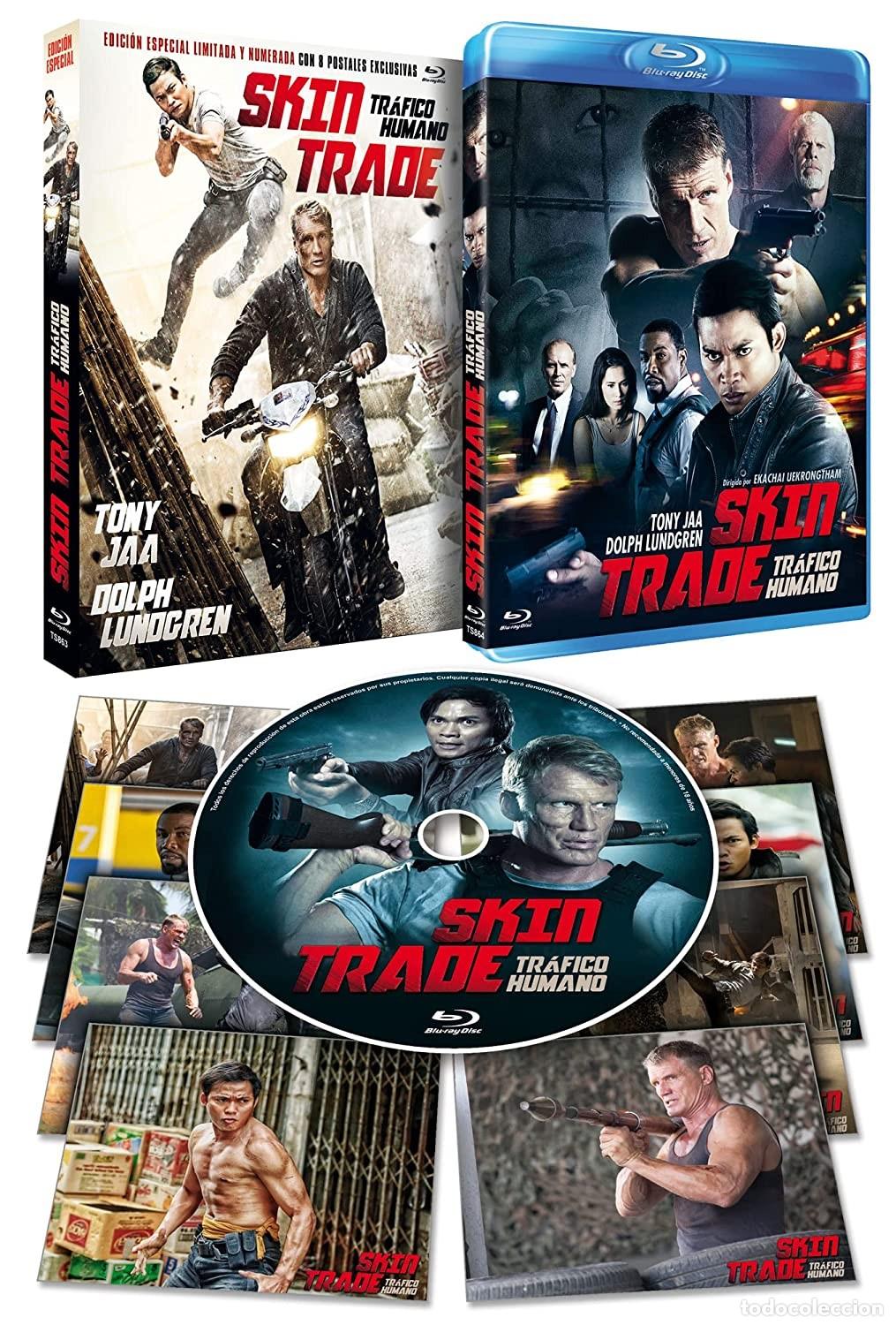 Fumetti: Skin Trade: Tr&aacute;fico Humano (Ed. Esp. Numerada y Limitada con Funda y Postales) [Blu-ray] (2015) Skin