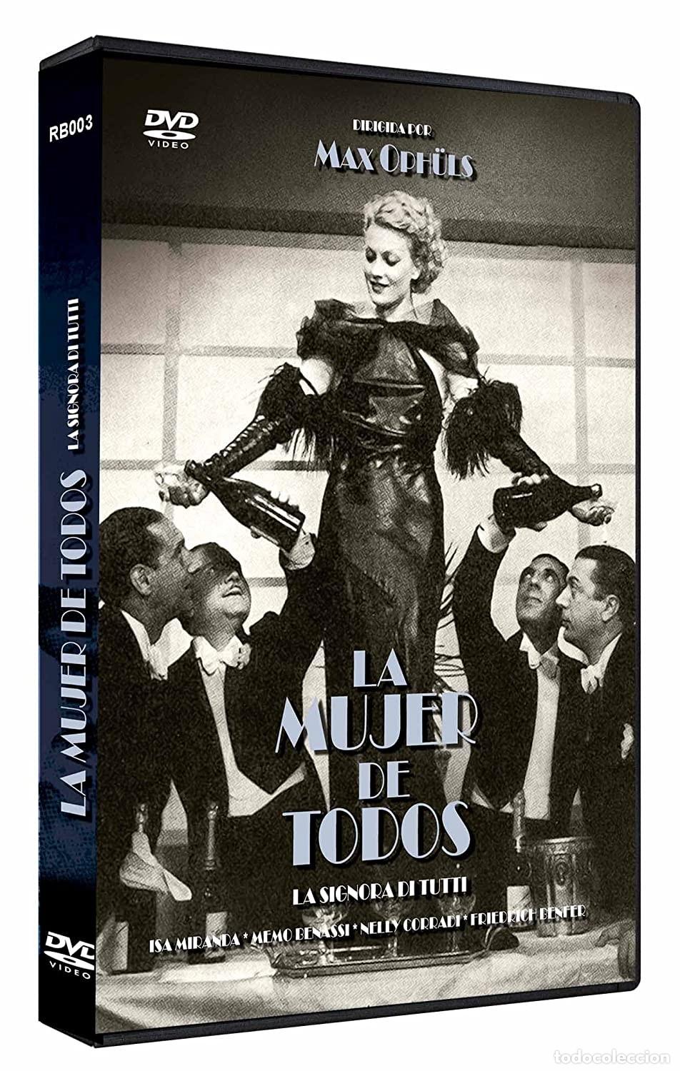Comics: La Mujer de Todos DVD 1934 La signora di tutti [DVD]