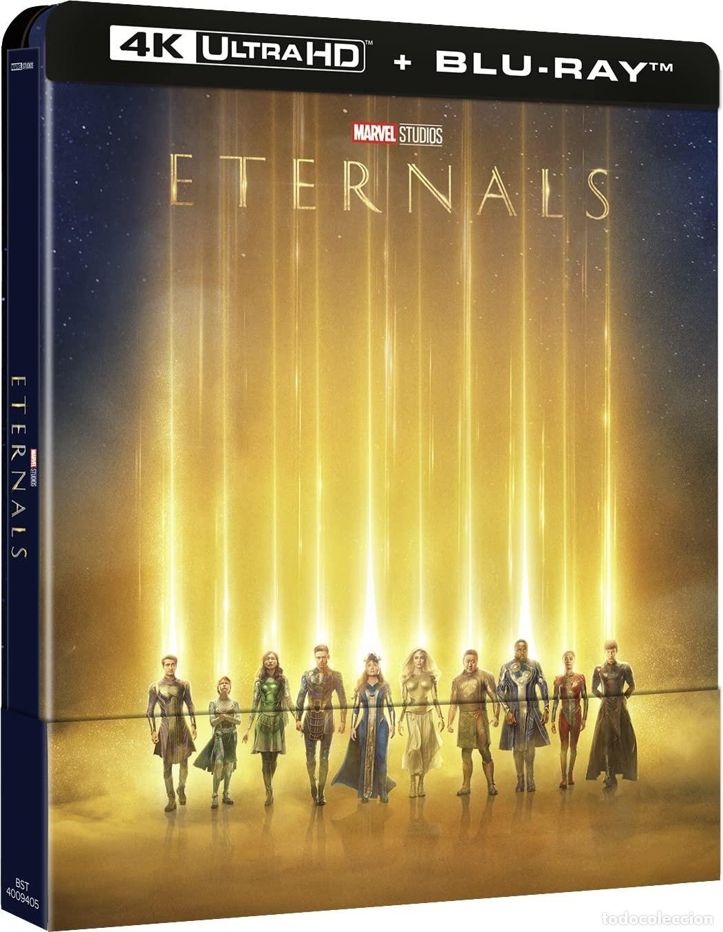 C&oacute;mics: Eternals - Steelbook 4k UHD + Blu-ray [Blu-ray]