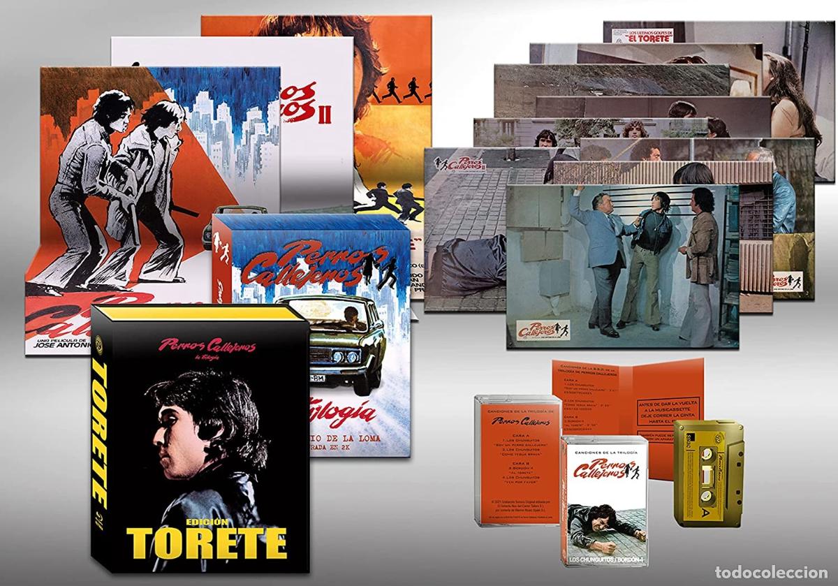 Comics: Perros Callejeros 1+2+3 Edici&oacute;n Torete (Cofre Limitado y Numerado 3BD+Cassette) [Blu-ray]