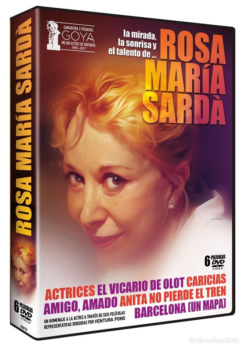 Comics : Pack Rosa Mar&iacute;a Sard&aacute; 6 DVDs ACTRICES &ndash; EL VICARIO DE OLOT &ndash; CARICIAS &ndash; AMIGO AMADO &ndash; ANITA NO PIERD