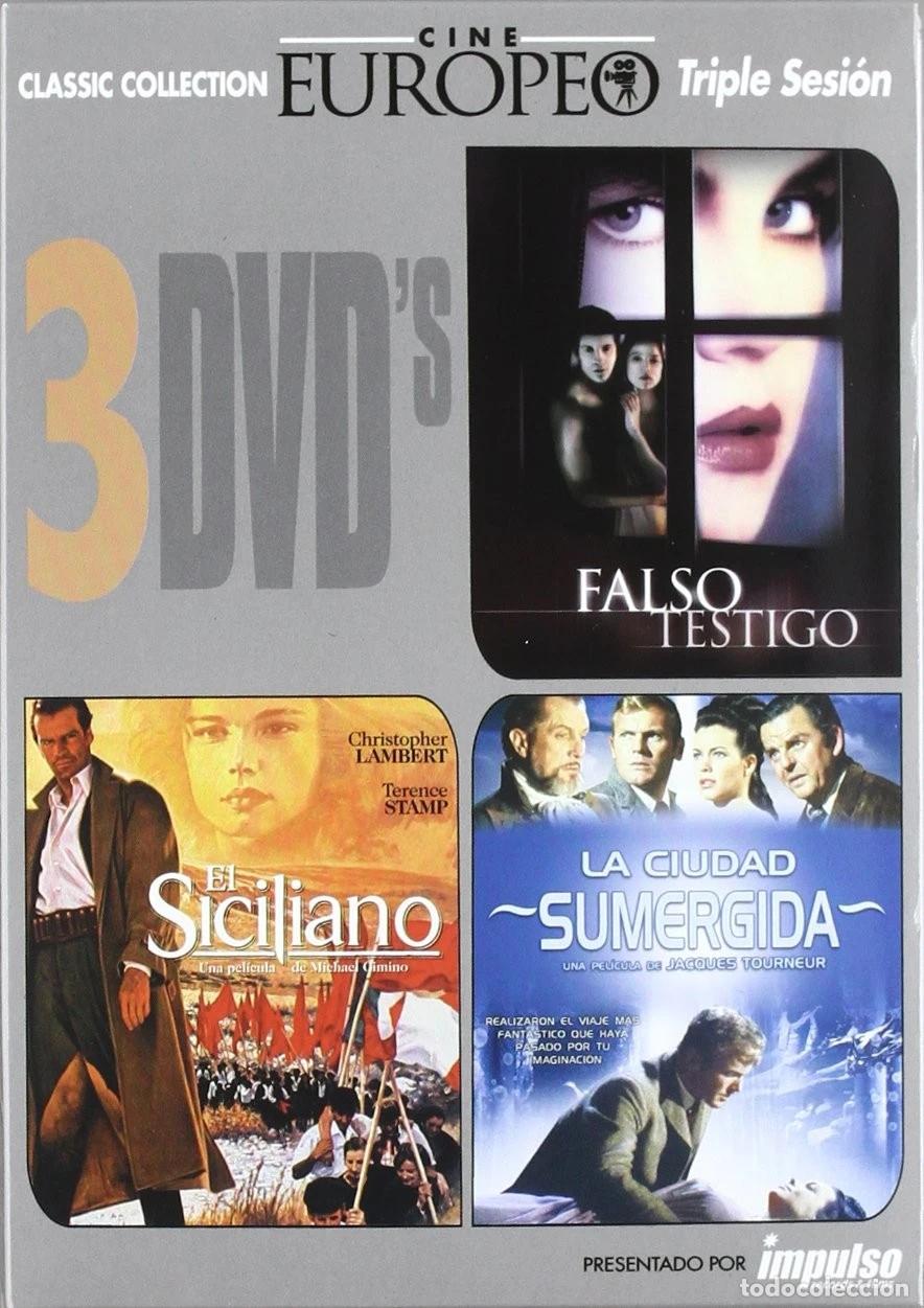 Comics: Cine Europeo: Falso Testigo + El Siciliano + La Ciudad Sumergida [DVD]