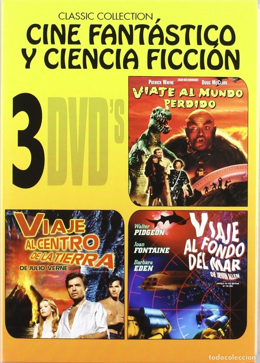 Comics: Viaje Al Mundo Perdido + Viaje Al Centro de La Tierra + Viaje Al Fondo del Mar [DVD] (1977,1959,1961