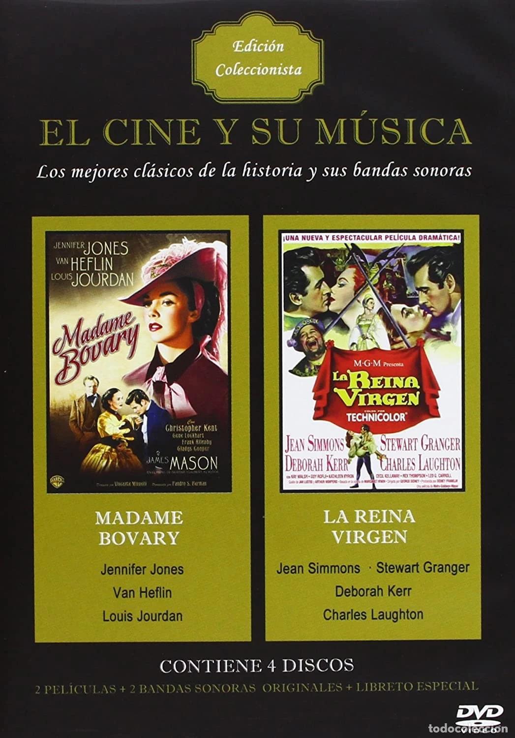 Comics: EL CINE Y SU MUSICA Madame Bovary + La reina virgen + Band [2 DVDs]