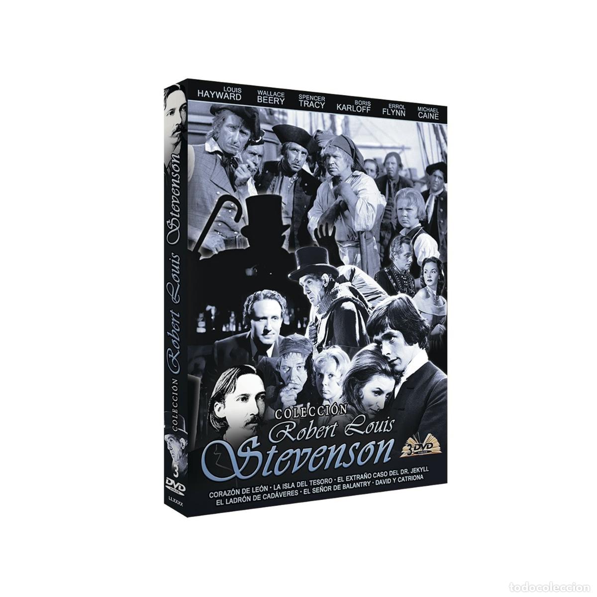 Fumetti: COLECCI&Oacute;N ROBERT LOUIS STEVENSON (DVD)