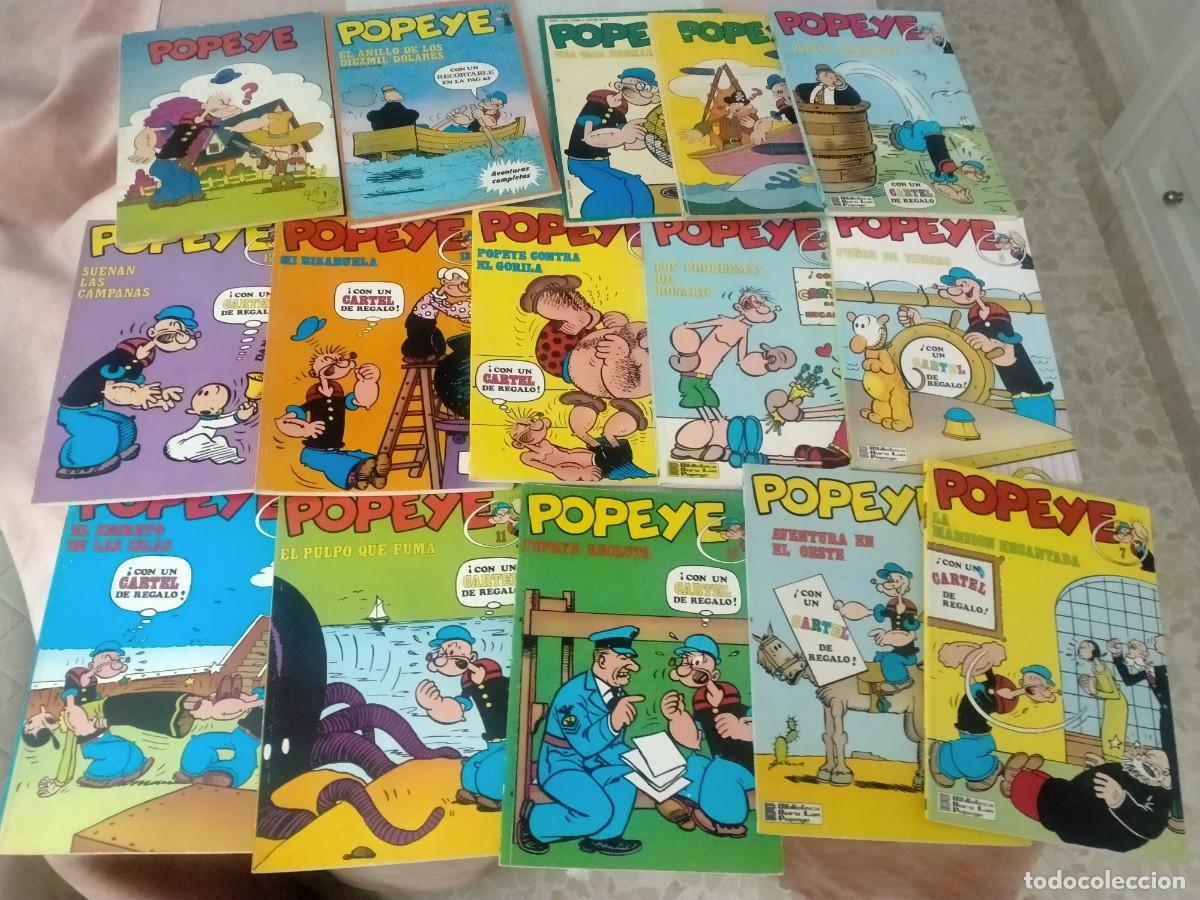 C&oacute;mics: tebeos de popeye lote de 15 numeros - Foto 1