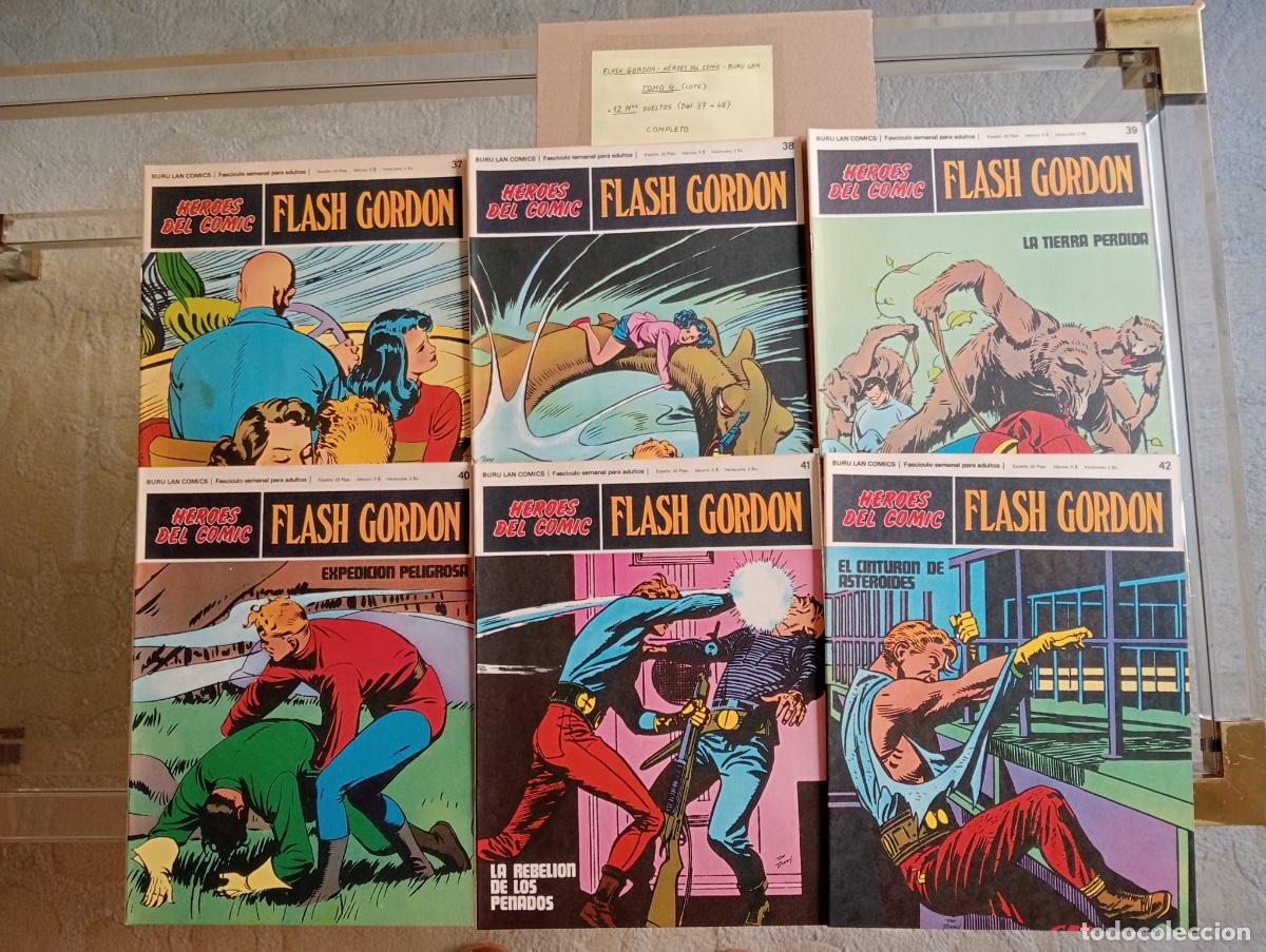 C&oacute;mics: Flash Gordon - H&eacute;roes del C&oacute;mic. Lote con los N&uacute;meros 37 al 48 - Foto 1