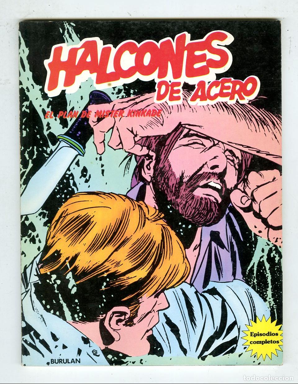 C&oacute;mics: Halcones de Acero El Plan de Mister Kinkade / Burulan Ediciones 1973 - Foto 1