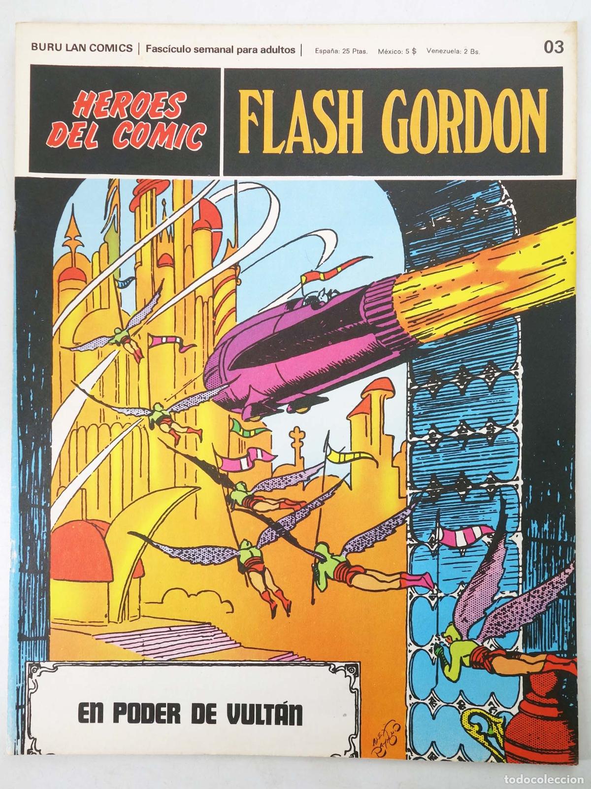 C&oacute;mics: FLASH GORDON 3. EN PODER DE LOS GIGANTES (Don Moore/Alex Raymond) Buru Lan, 1971 - Foto 1