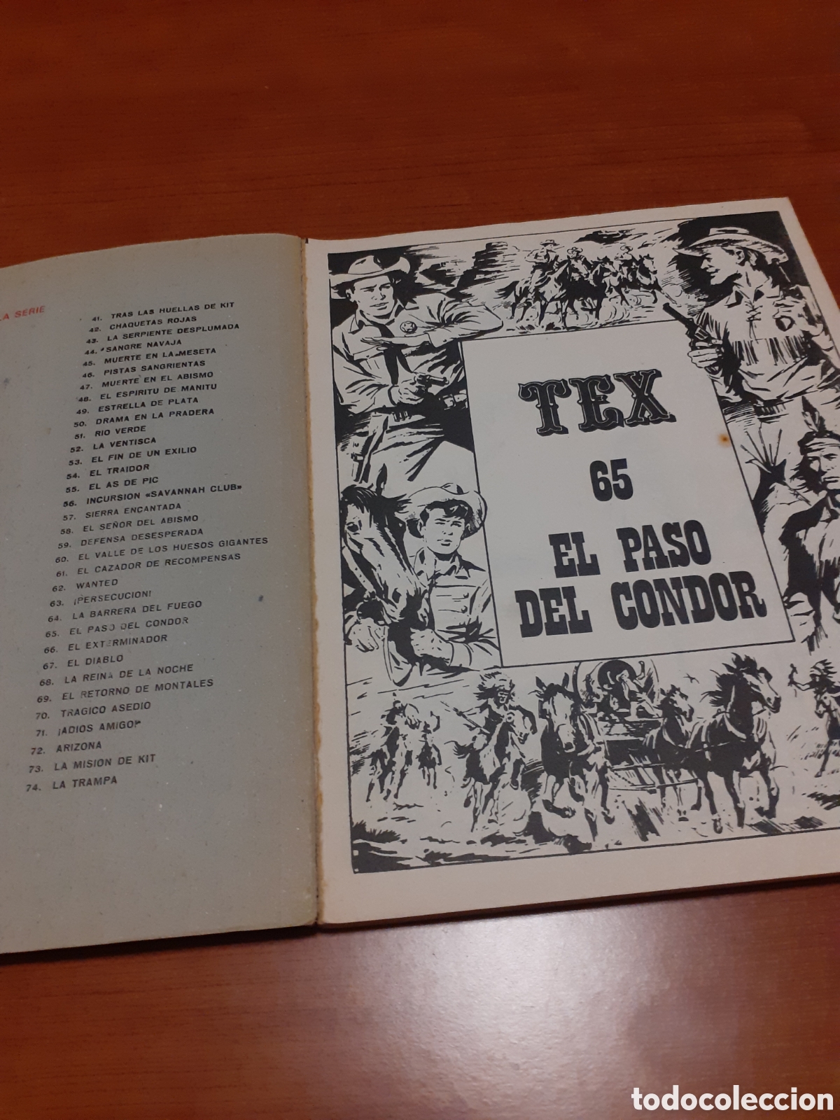 C&oacute;mics: COMIC TEX BURU LAN EL PASO DEL.CONDOR N 65 - Foto 4