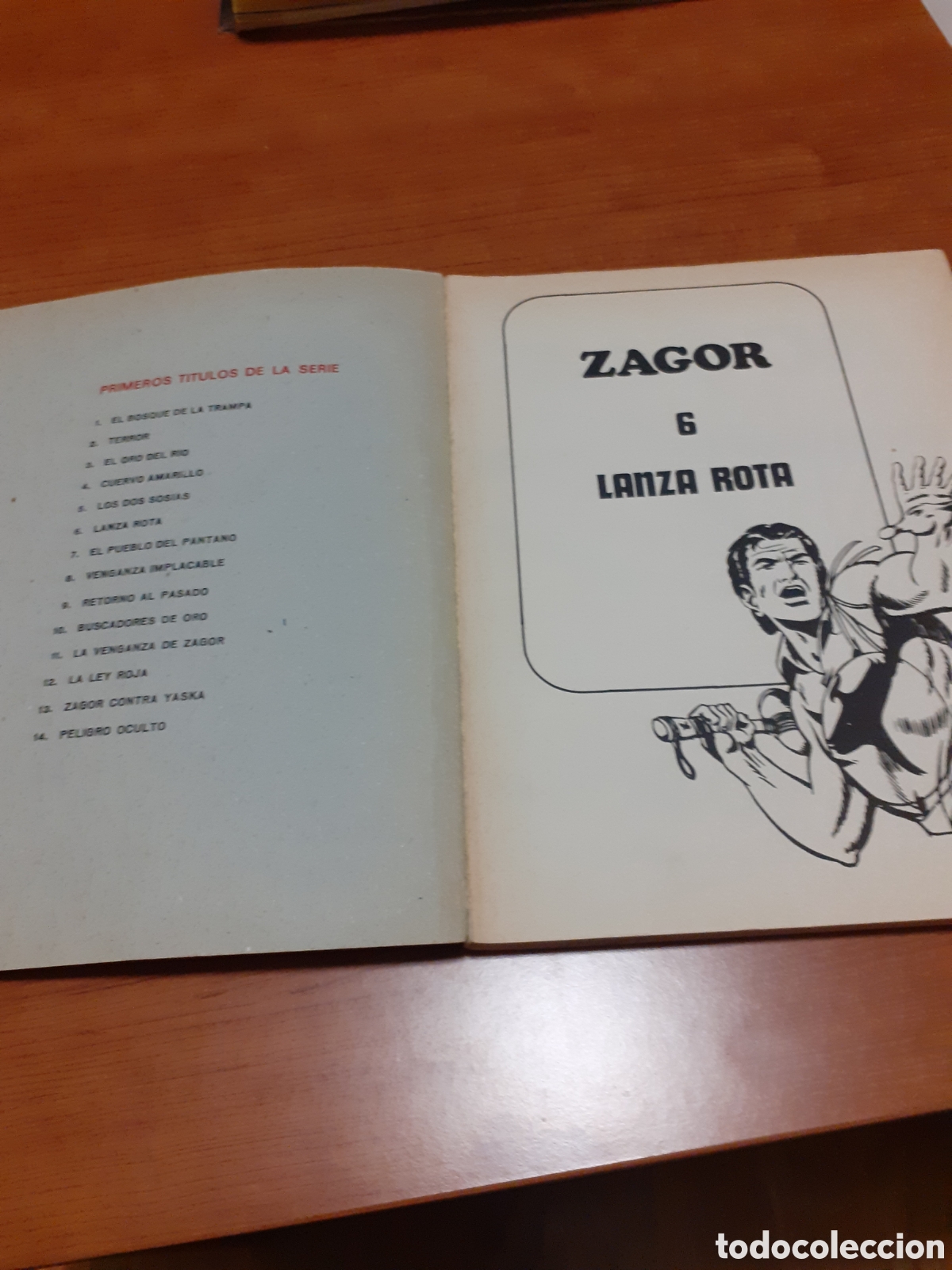 C&oacute;mics: COMIC ZAGOR BURU LAN N 6 LANZA ROTA - Foto 4