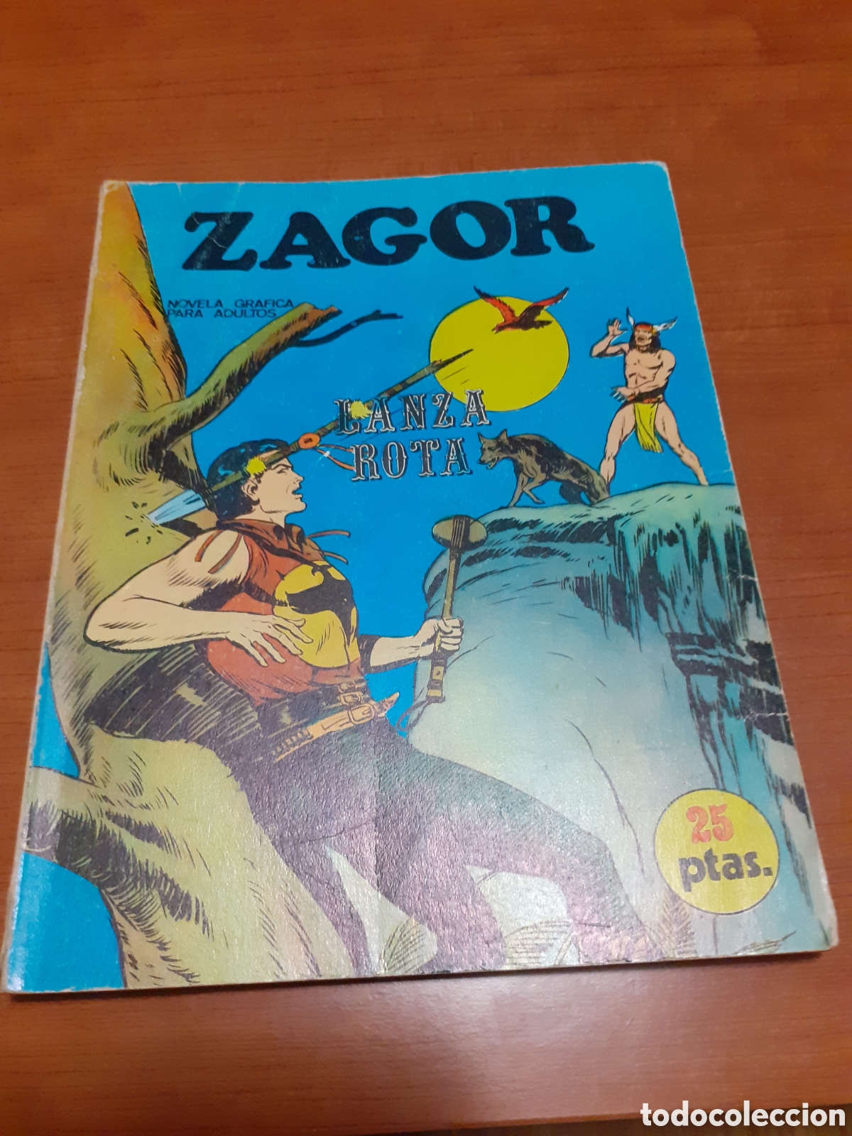 C&oacute;mics: COMIC ZAGOR BURU LAN N 6 LANZA ROTA - Foto 1