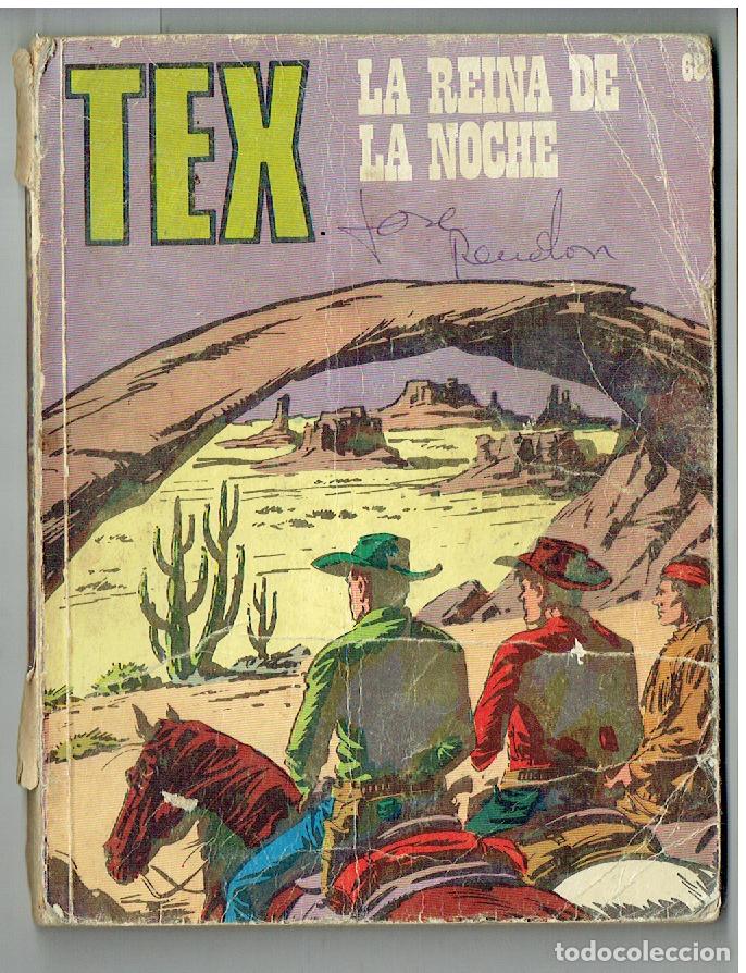 C&oacute;mics: TEX. N&ordm; 68. LA REINA DE LA NOCHE. BURU LAN DE EDICIONES. 1972.(B56.1)