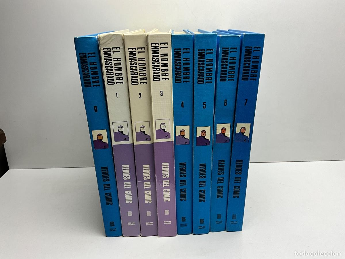 Comics : EL HOMBRE ENMASCARADO - COLECCION COMPLETA 8 TOMOS ( 0-7 ) - EDICIONES BURU LAN