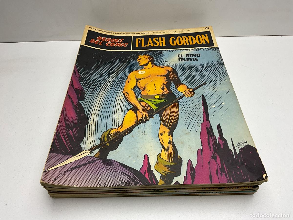 Comics: LOTE DE COMICS FLASH GORDON - HEROES DEL COMIC - EDIT. BURU LAN 1972 - DEL 01 AL 20 - VER FOTOS