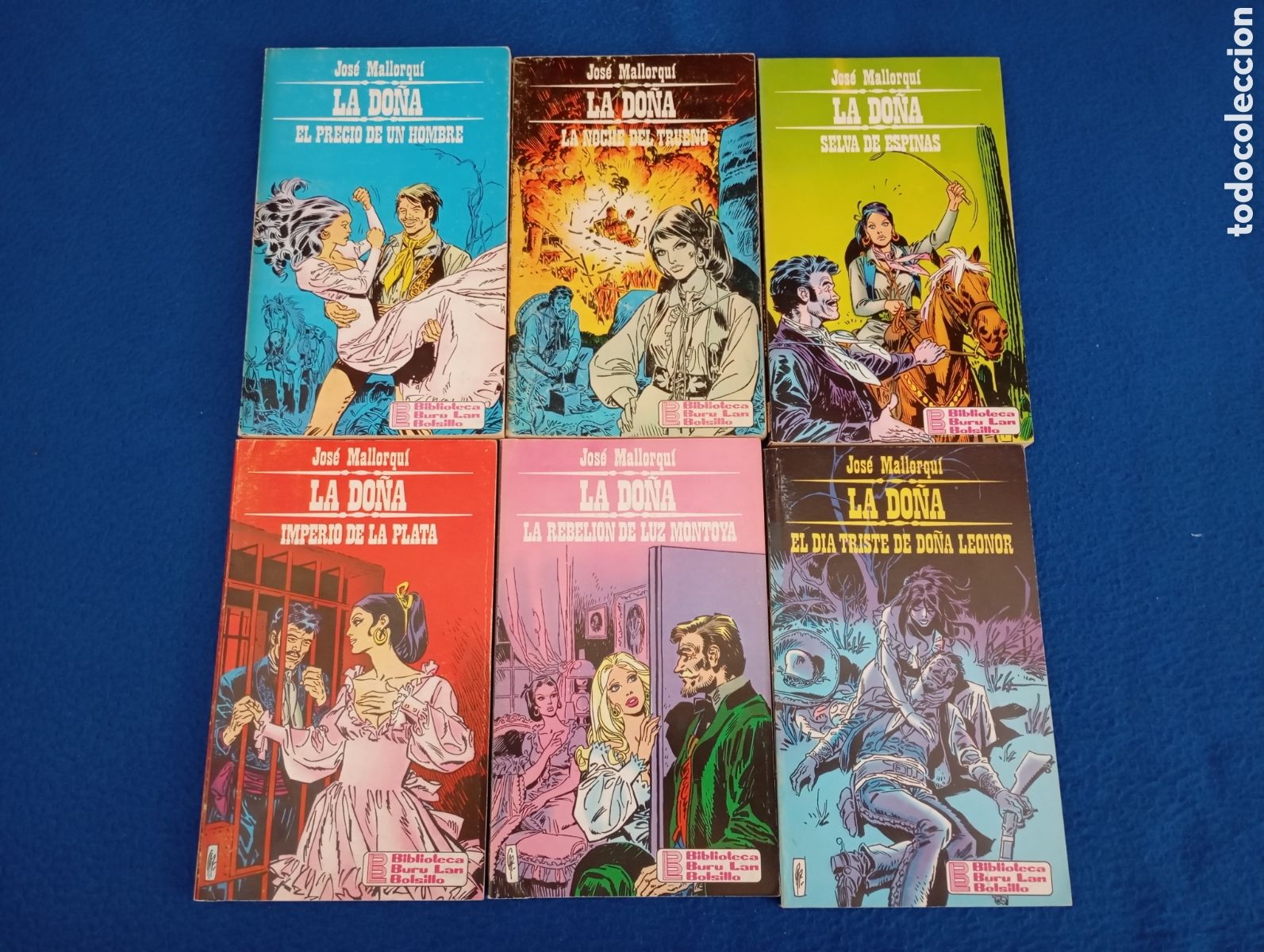 C&oacute;mics: LA DO&Ntilde;A. JOS&Eacute; MALLORQU&Iacute;. BURU LAN 1971. COLECCI&Oacute;N COMPLETA 11 N&Uacute;MEROS