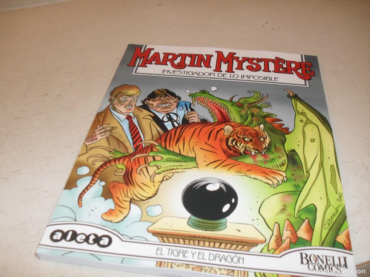 Comics: MARTIN MYSTERE N&ordm; 37,Y ULTIMO,EL TIGRE Y EL DRAGON.ALETA,2004