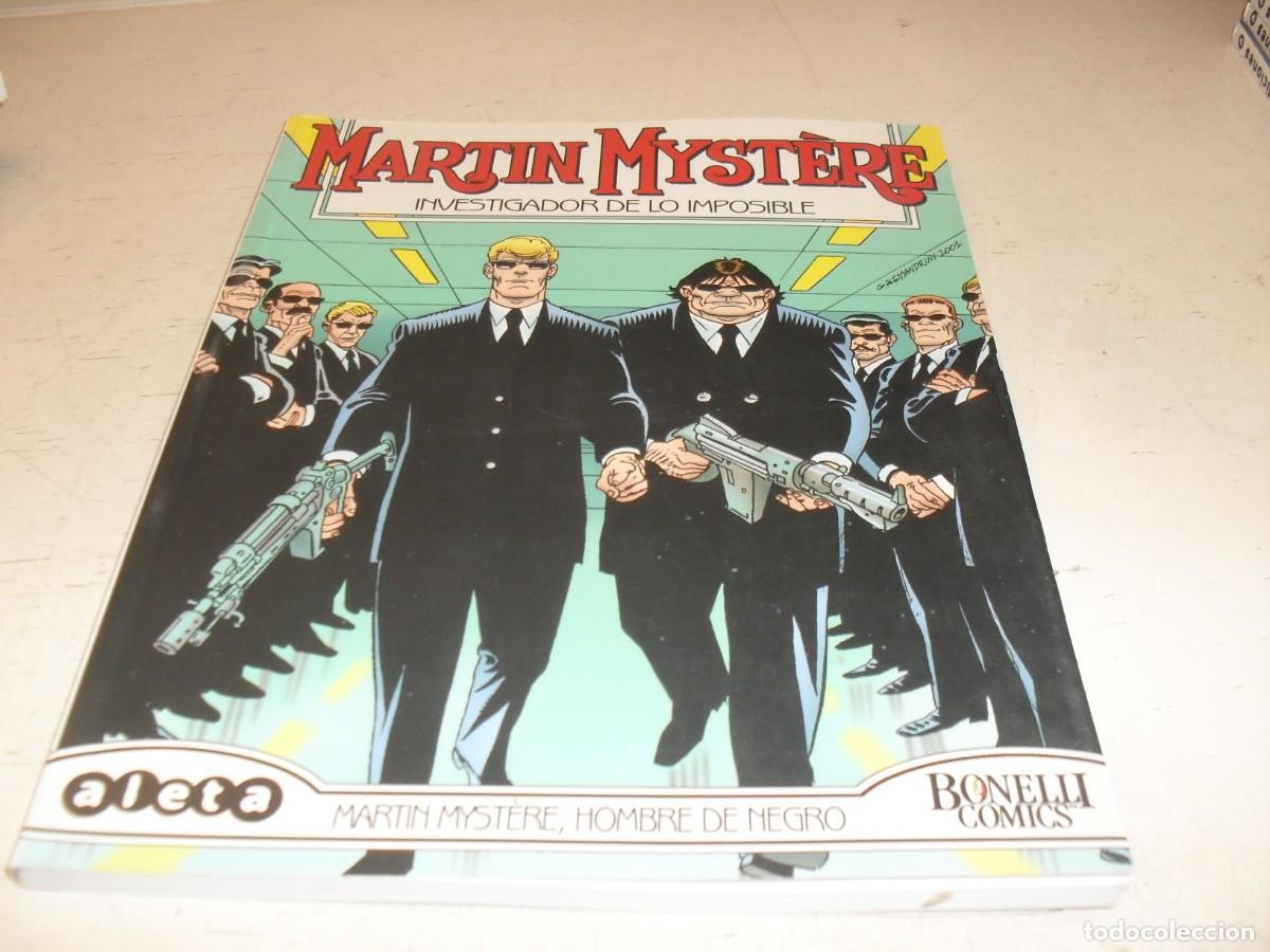 C&oacute;mics: MARTIN MYSTERE N&ordm; 23,MARTIN MYSTERE,HOMBRE DE NEGRO.ALETA,2004