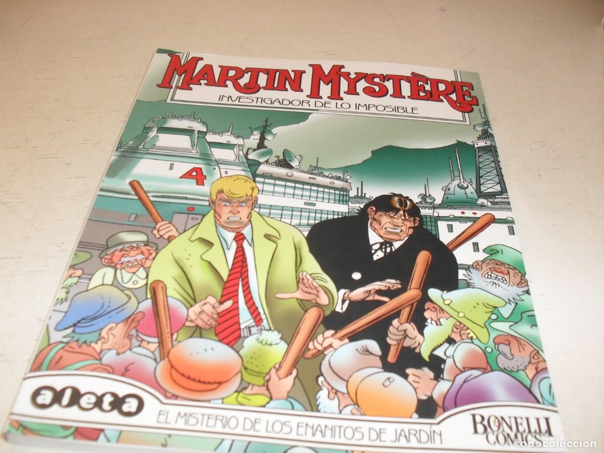 C&oacute;mics: MARTIN MYSTERE N&ordm; 21,EL MISTERIO DE LOS ENANITOS DE JARDIN.ALETA,2004