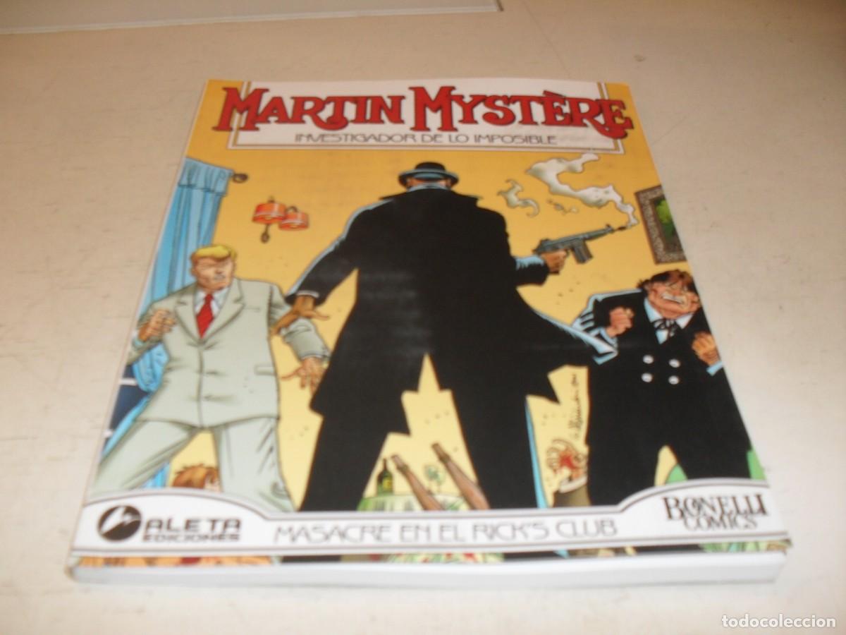 C&oacute;mics: MARTIN MYSTERE N&ordm; 20,MASACRE EN EL RICK'S CLUB.ALETA,2004