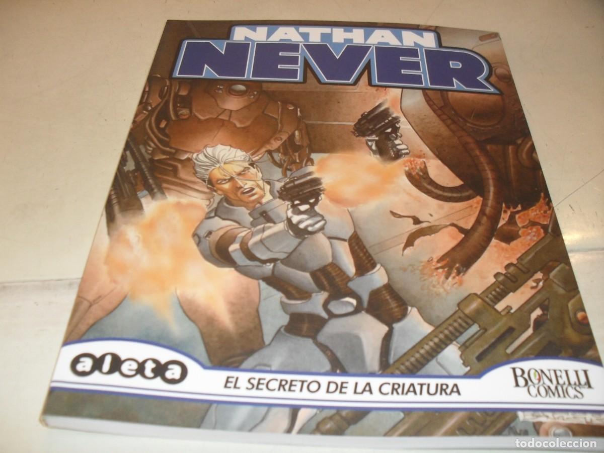 C&oacute;mics: NATHAN NEVER N&ordm; 34,DE 36,EL SECRETO DE LA CRIATURA.ALETA,2004