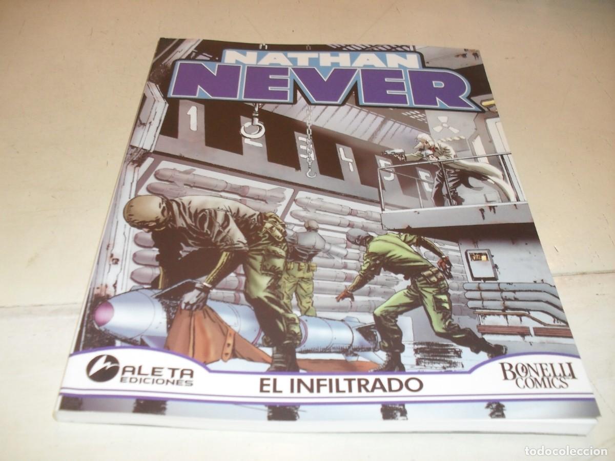C&oacute;mics: NATHAN NEVER N&ordm; 9,EL INFILTRADO.ALETA,DE 36,2004
