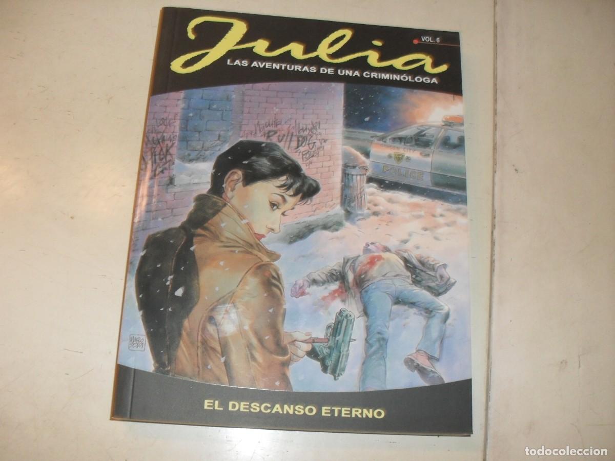 C&oacute;mics: JULIA N&ordm; 6,EL DESCANSO ETERNO,DE 12,260 PAGINAS.ALETA,2011,DE KIOSKO