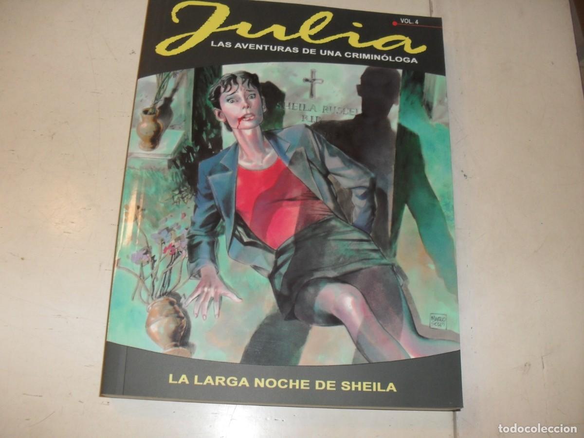 C&oacute;mics: JULIA N&ordm; 4,LA LARGA NOCHE DE SHEILA,DE 12,260 PAGINAS.ALETA,2011,DE KIOSKO