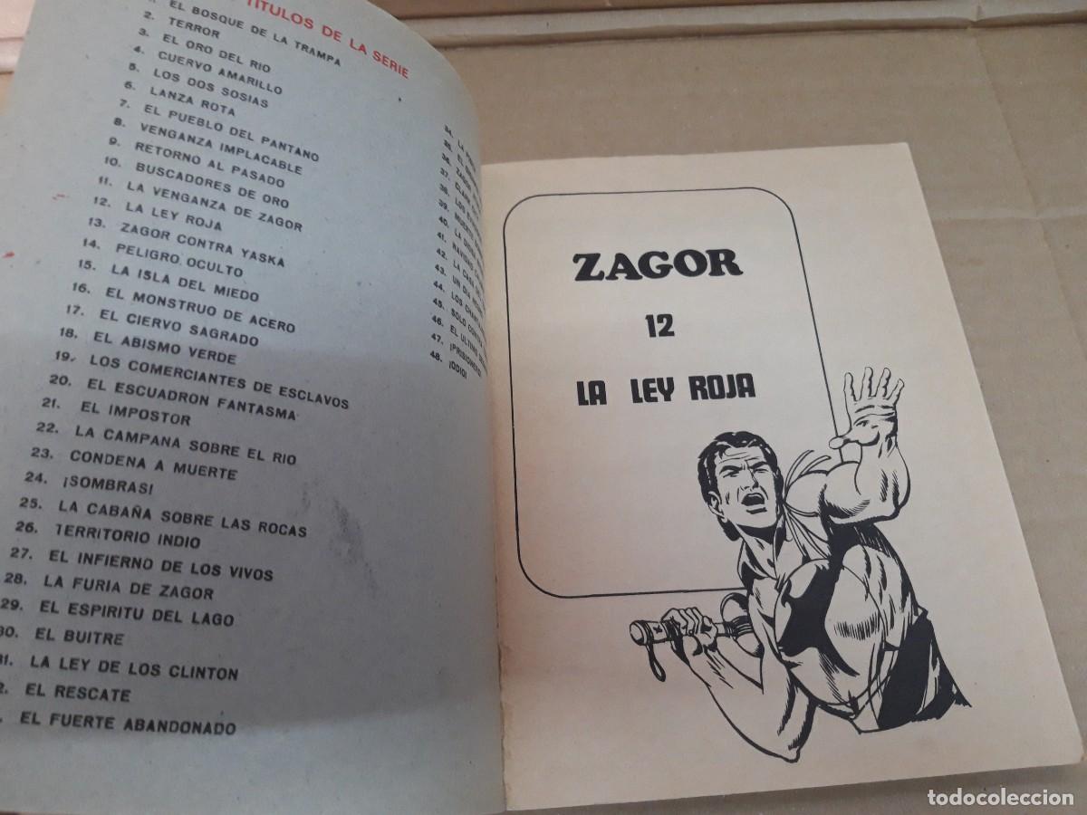 C&oacute;mics: ZAGOR. LA LEY ROJA. N&ordm; 12. BURU LAN. - Foto 5