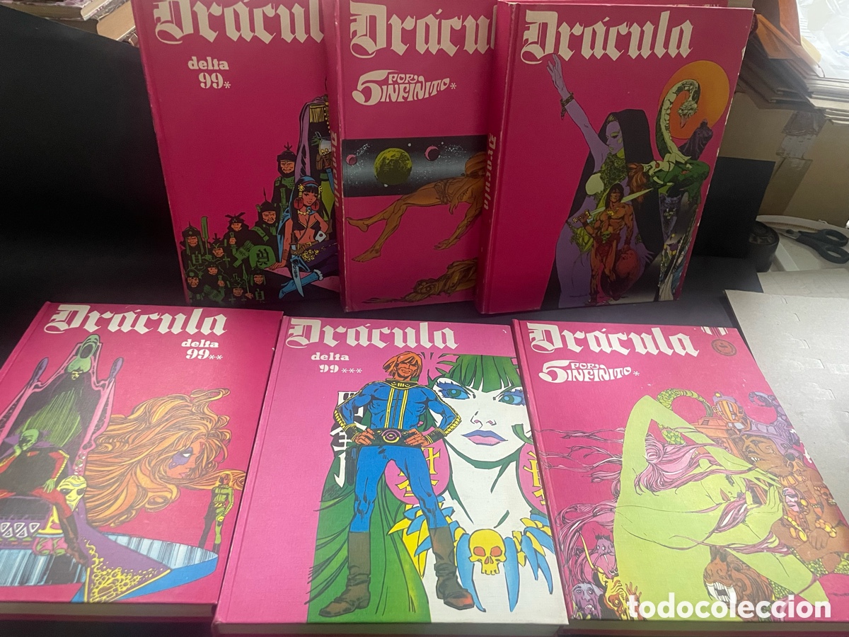 C&oacute;mics: Dr&aacute;cula Burulan Colecci&oacute;n Completa 6 vol&uacute;menes