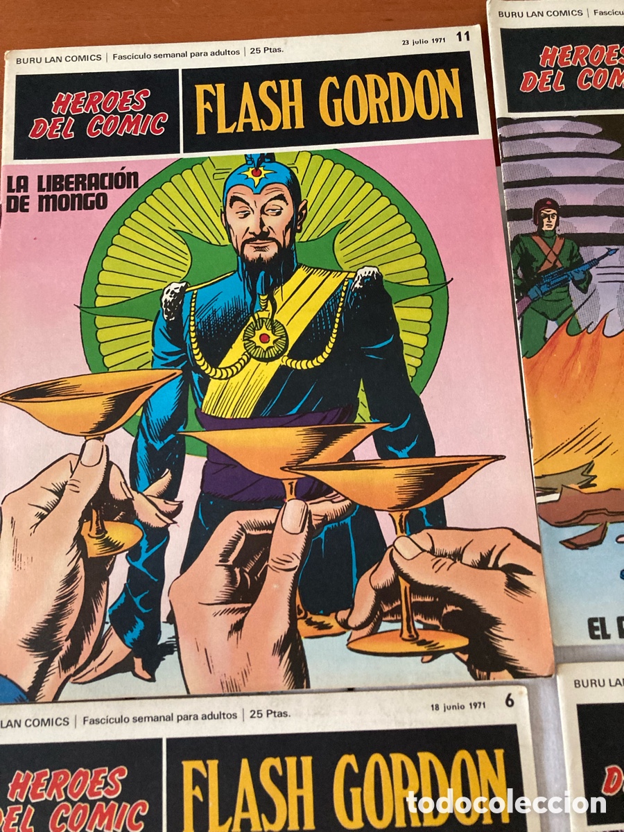C&oacute;mics: H&eacute;roes del C&oacute;mic Flash Gordon - Foto 2