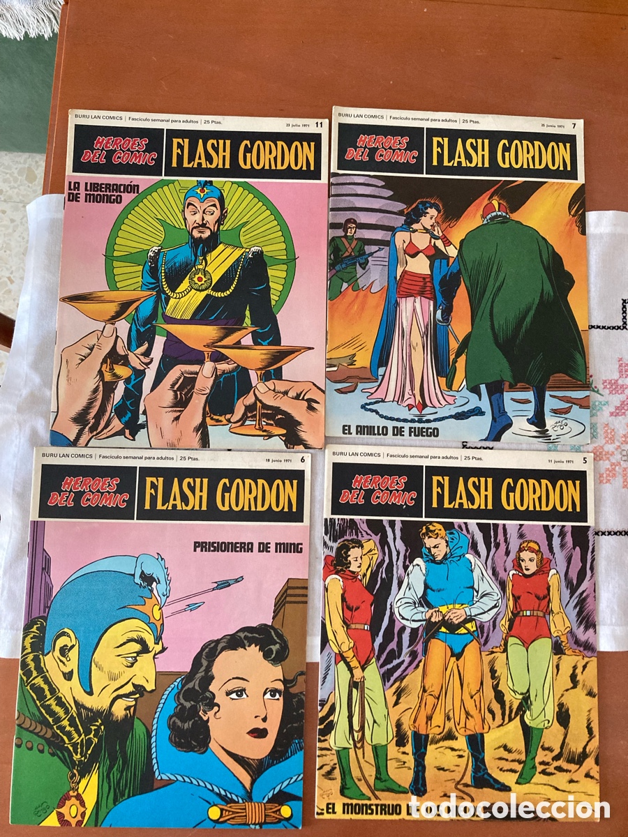 C&oacute;mics: H&eacute;roes del C&oacute;mic Flash Gordon