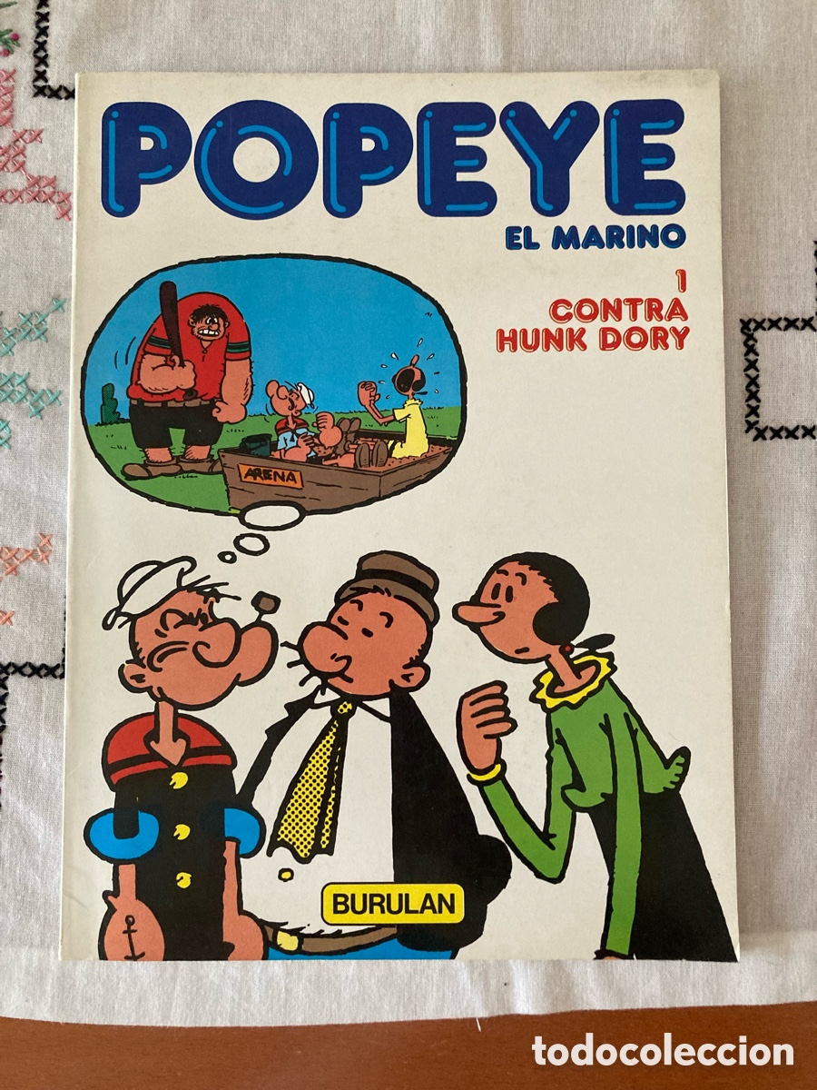 C&oacute;mics: C&oacute;mic Popeye El Marino Contra Hulk Dory