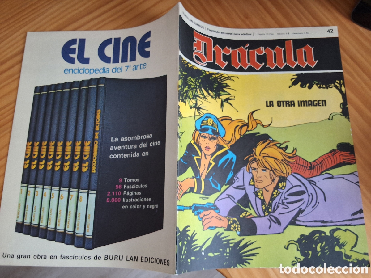C&oacute;mics: Dracula comic fasciculo semanal n&uacute;mero 42 tomo 5 la otra imagen edita buru lan