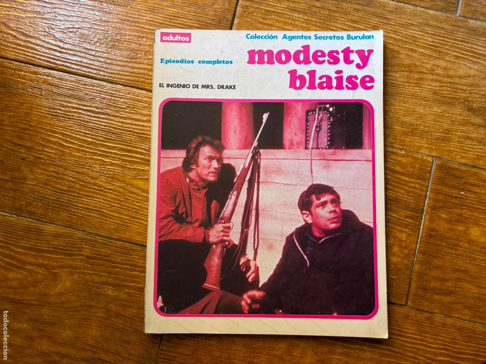 C&oacute;mics: MODESTY BLAISE EL TRAIDOR EPISODIOS COMPLETOS ALBUM TOMO NUMERO 3 ED. BURULAN 1974 BURU LAN