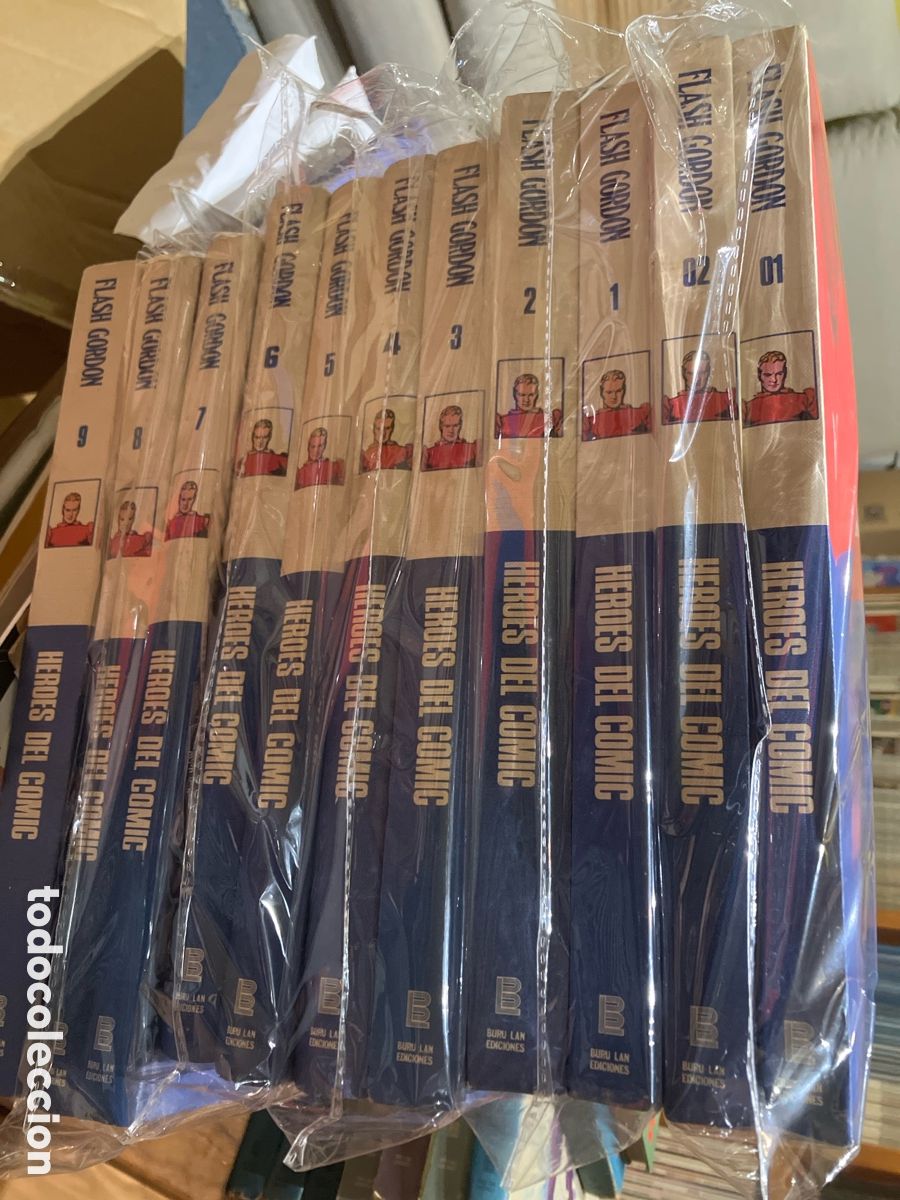C&oacute;mics: FLASH GORDON - 11 TOMOS - COMPLETA - BURULAN BURU LAN - Foto 1
