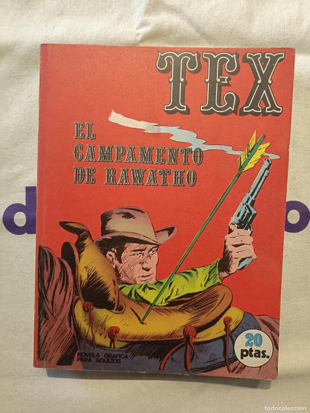 C&oacute;mics: Tex - n&ordm; 8, El Campamento de Rawatho - Buru Lan Ediciones - Foto 1