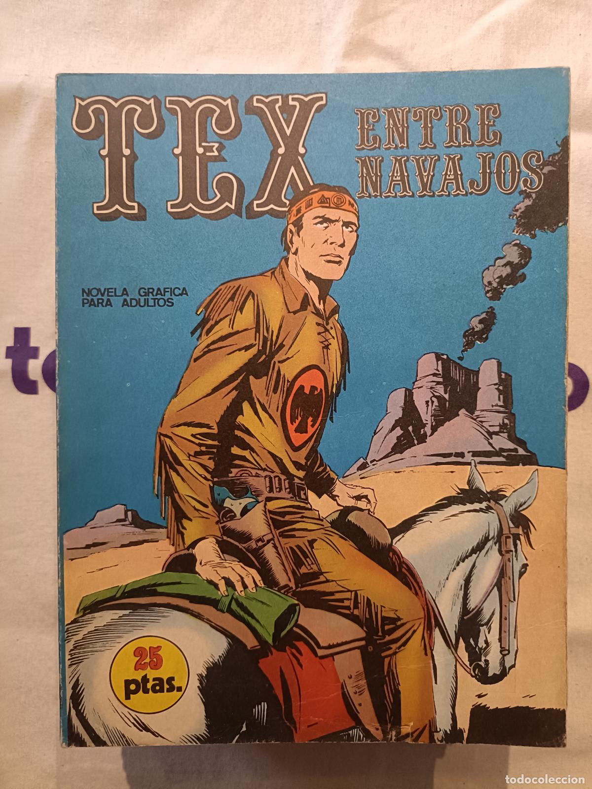C&oacute;mics: Tex - n&ordm; 12, Entre Navajos - Buru Lan Ediciones