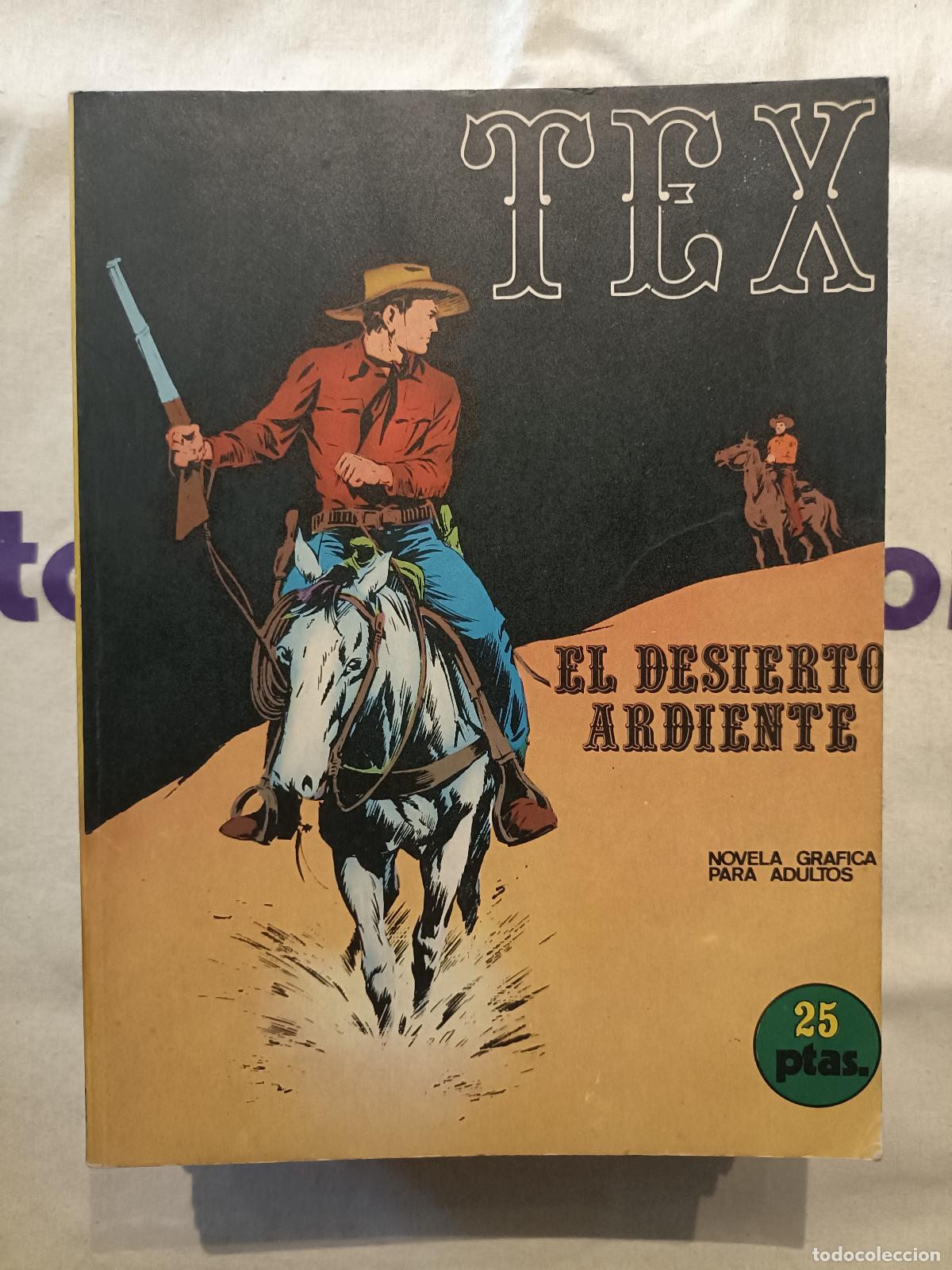 C&oacute;mics: Tex - n&ordm; 13, El Desierto Ardiente - Buru Lan Ediciones
