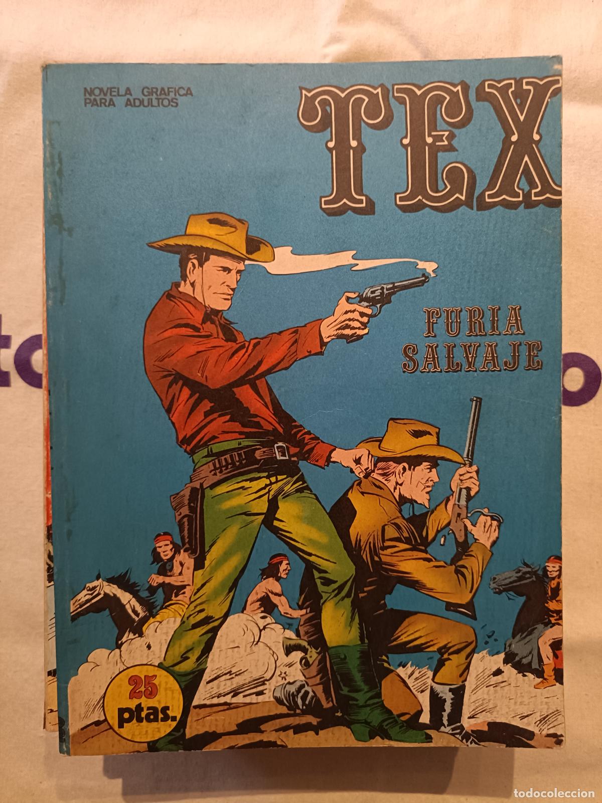 C&oacute;mics: Tex - n&ordm; 14, Furia Salvaje - Buru Lan Ediciones