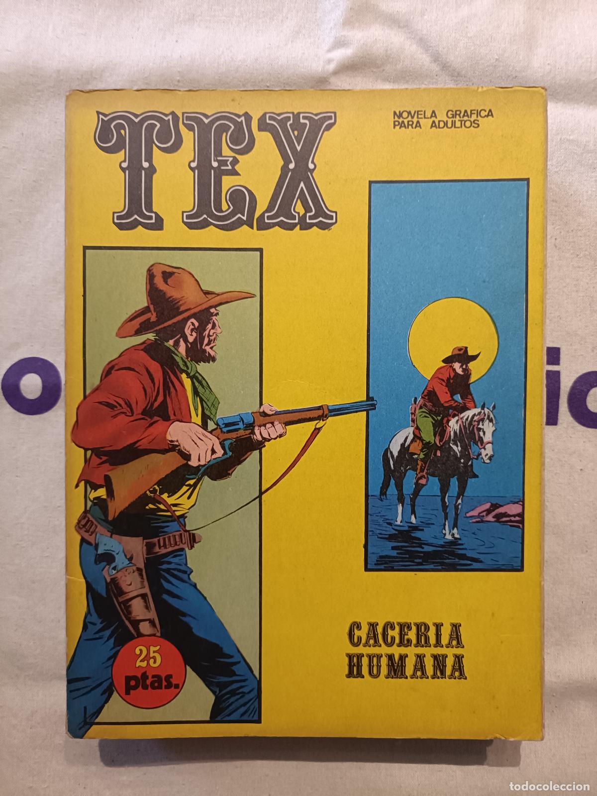 C&oacute;mics: Tex - n&ordm; 18, Cacer&iacute;a Humana - Buru Lan Ediciones