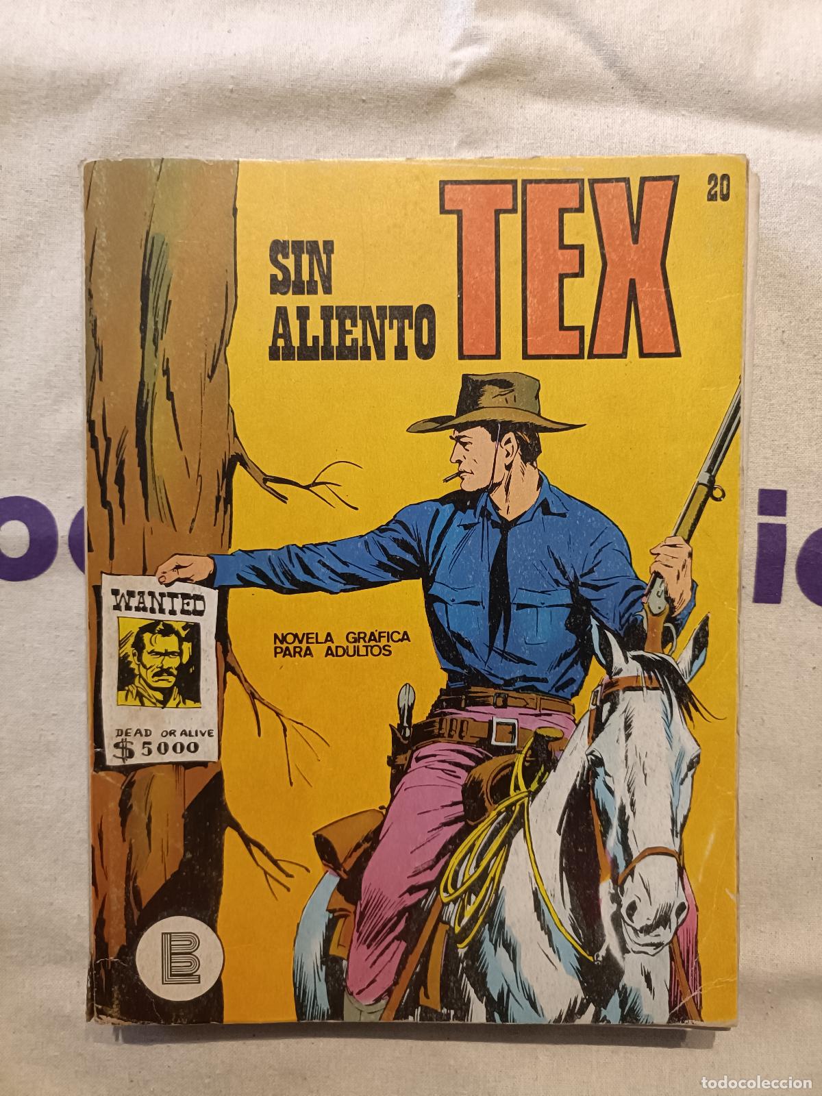 C&oacute;mics: Tex - n&ordm; 20, Sin Aliento - Buru Lan Ediciones
