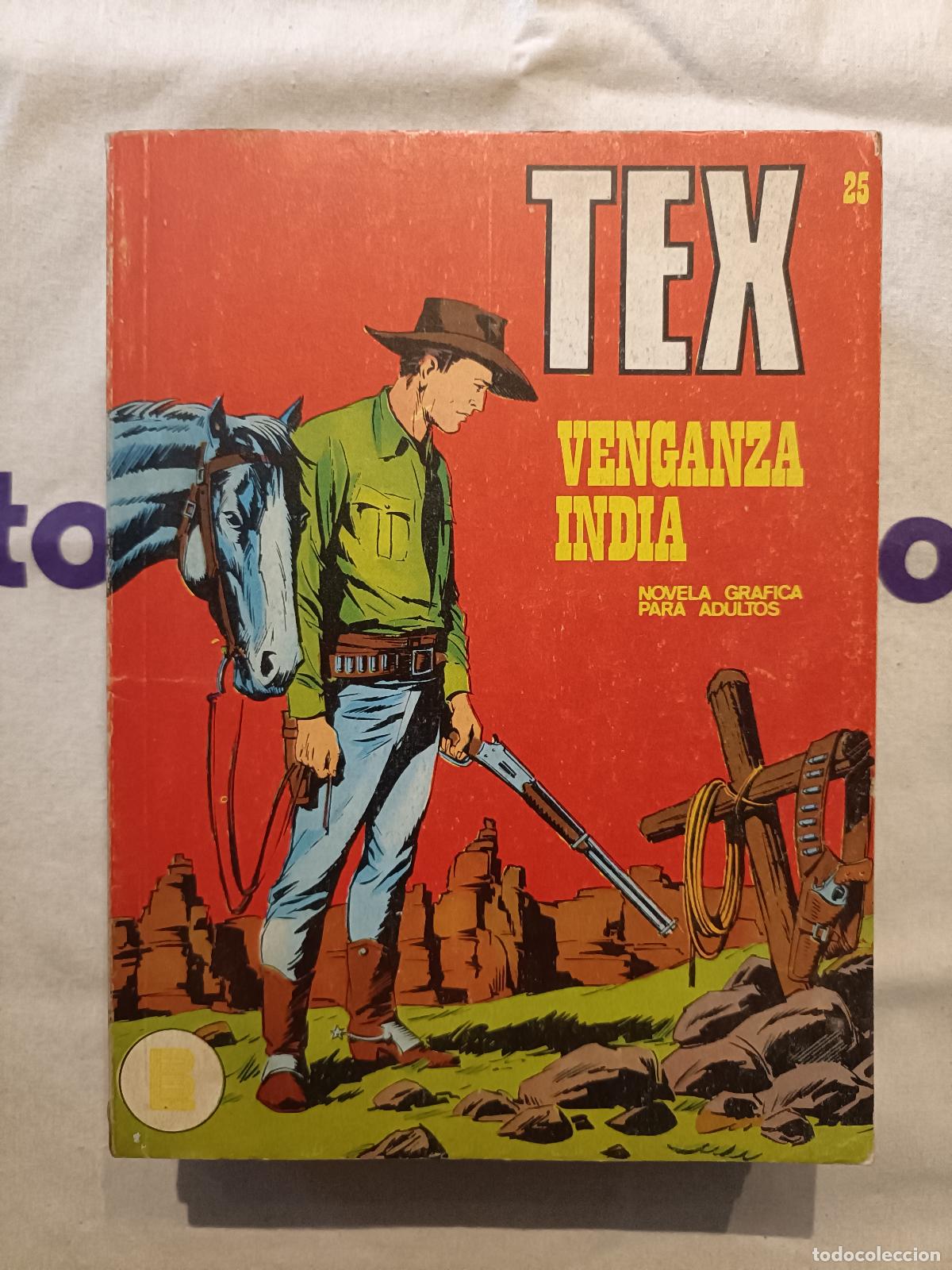 C&oacute;mics: Tex - n&ordm; 25, Venganza India - Buru Lan Ediciones
